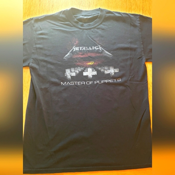 Metallica MASTER OF PUPPETS original GILDAN size med. - Picture 1 of 2
